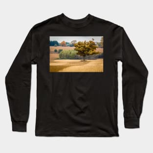 Fall Tree In Field Long Sleeve T-Shirt